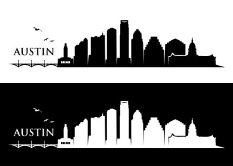 Obraz premium Austin skyline