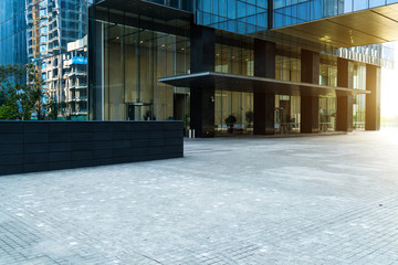 City commercial buildings