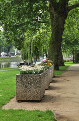 Weteringsplantsoen park in Amsterdam. Netherlands 