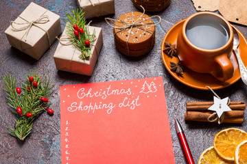 Hand written calendar , New year concept