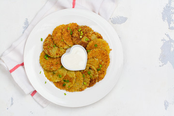 Traditional Hanukkah dish latkes