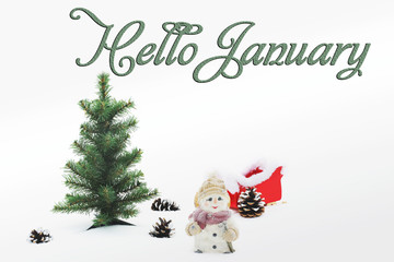 Christmas. Happy New Year. Christmas composition.