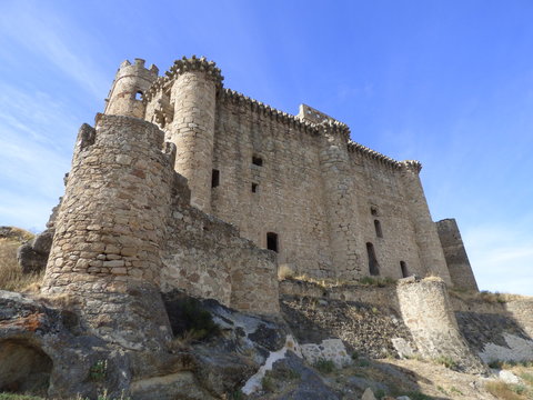 Castillo de Belv&iacute;s de Monroy ( Caceres, Extremadura)  declarado patrimonio hist&oacute;rico de Espa&ntilde;a