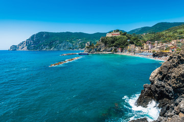 Fototapeta na wymiar Monterosso in Cinque Terre, Liguria, Italy.