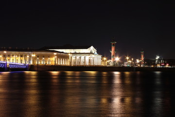 Fototapeta na wymiar Saint Petersburg in the night