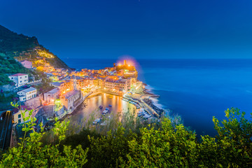 Vernazza in Cinque Terre, Liguria, Italy.