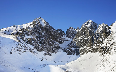 High Tatras near Tatranska Lomnica. Slovakia