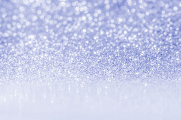 Obraz premium Soft violet or blue bokeh light is the soft blurred circles of light white and light purple