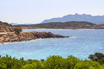 Fototapeta premium The beautiful beach on Sardinia island, Italy