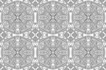 Viking pattern. Element of Scandinavian or Celtic ornament. seamless, repeating