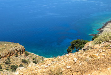 Beautiful seascape in Greece