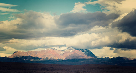 Andes mountains of South Patagonia