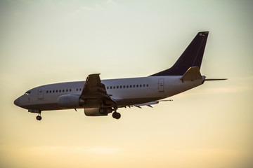 Airplane landing