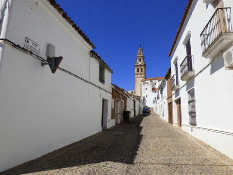 Burguillos del Cerro,pueblo de Badajoz Extremadura, España