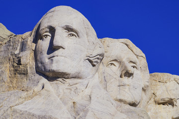 Obraz premium Presidential Skulptur am Mount Rushmore National Memorial, South Dakota