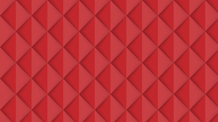 Abstract red isometric background, vector illustration