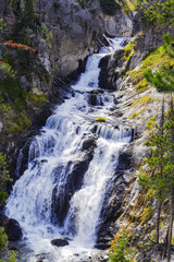Wasserfall vom Yellowstone River im Yellowstone National Park