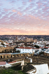 Fototapeta premium Sunrise in Guadix, Granada, Andalusia, Spain.