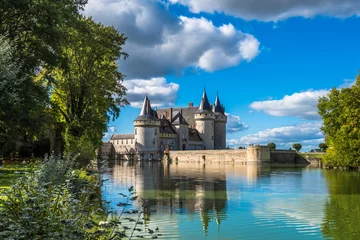 Papier Peint photo Lieux européens Chateau de Sully-sur-Loire, France