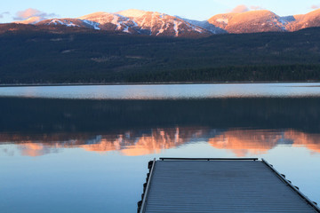Alpenglow and Dock