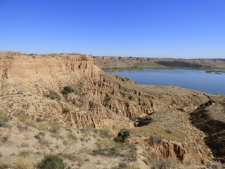 Barrancas de Burujón  (Toledo, Castilla la Mancha) Paisaje natural en España