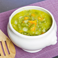 Bohnensuppe