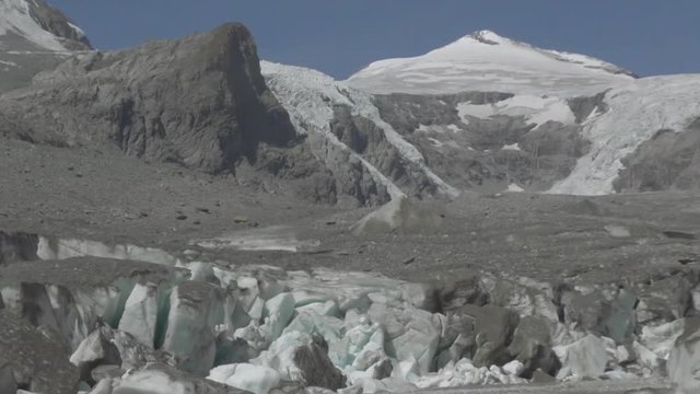 Pasterzengletscher mit Gletscherbruch