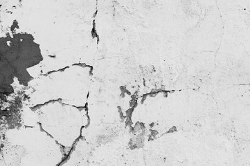 The old,white, grey grunge concrete texture or background. Copy space. graphical resource.
