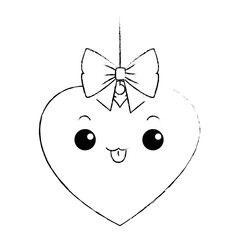 heart love kawaii character