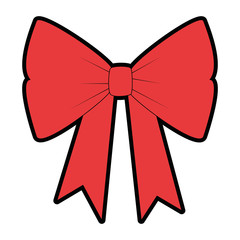 bowntie ribbon isolated icon