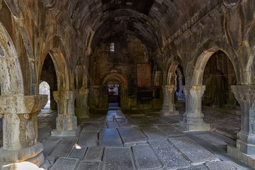 Interior of Sanahin Monastery of Armenia