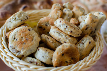 Serbian Domestic festival food