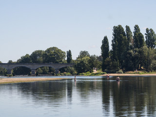 River of Loir in Amboise, France