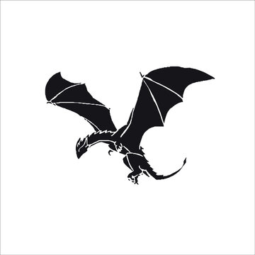 Flying dragon icon