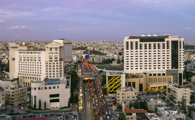 Famous hotels in Amman city in jordan