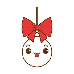 christmas ball kawaii character