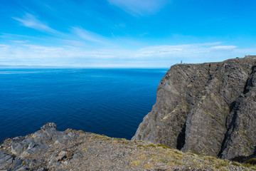 North Cape in Finnmark, Northern Norway.