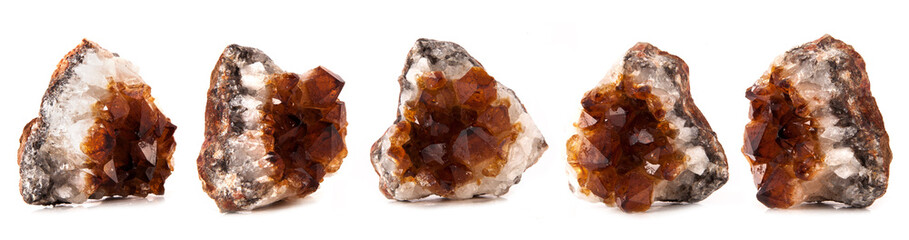 beautiful sparkling crystals, gemstone isolated on whithe background