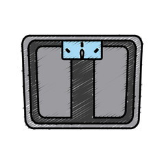 Body weight balance icon vector illustration graphic design