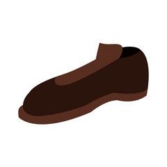 Male elegant shoe icon vector illustration graphic design