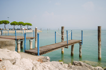 Fototapeta na wymiar Lago di Garda, Lazise, Gardasee