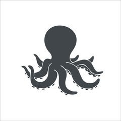 Obraz premium Octopus icon