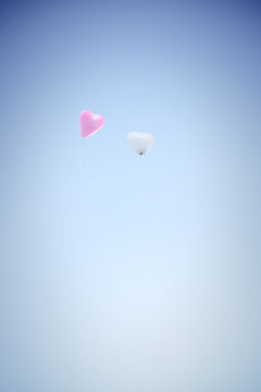 Herz-Luftballons