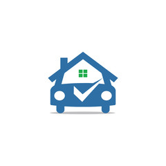 Home Car Logo vector