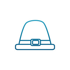 Vintage male hat icon vector illustration graphic design