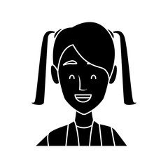 Business woman cartoon icon vector illustration graphic design