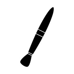 Art brush paint icon vector illustration graphic design