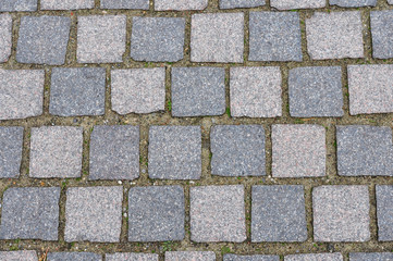 alley from the pavement