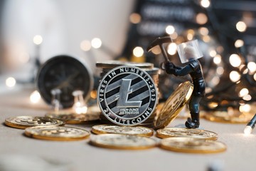 Christmas Litecoin Coin