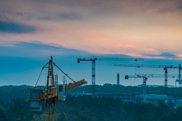 Poranny Widok na port - Świnoujście 